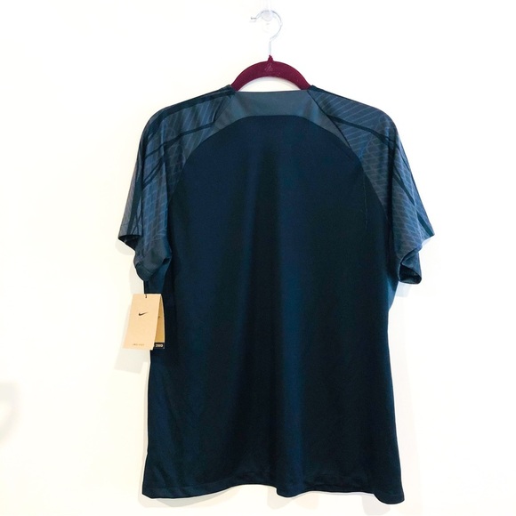 Nike Dri-FIT Strike Short Sleeve Soccer Shirt Black Size XL NWT - Picture 6 of 11